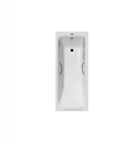 Чугунная ванна Vinsent Veron Italon 170x70 VIT1707045H/E60327CH цвет Белый с хромированнами ручками