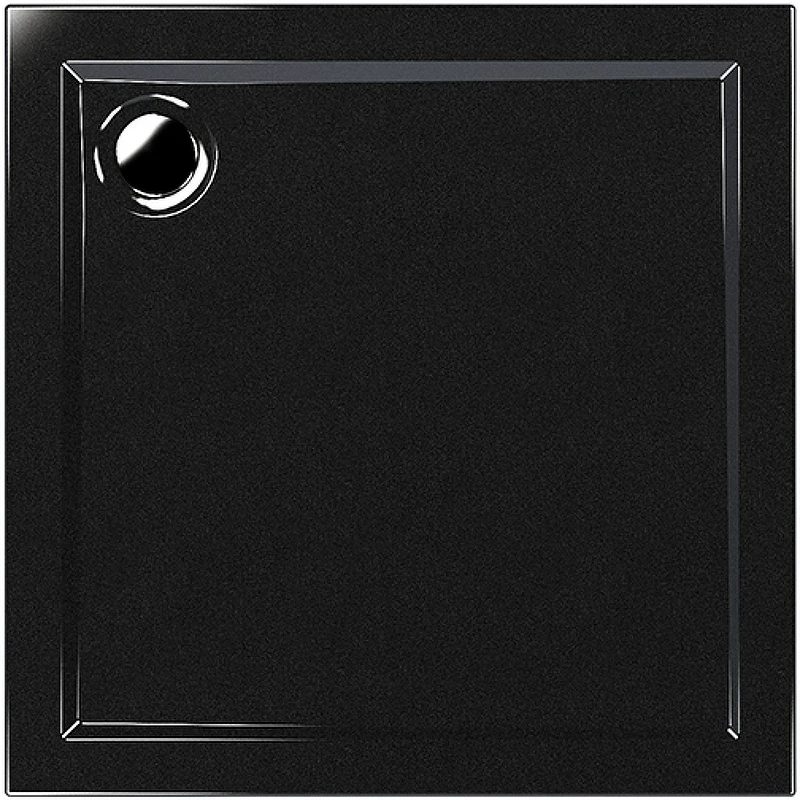 Акриловый поддон для душа Melodia della vita Eletto 90x90 MTYET9090bk Черный