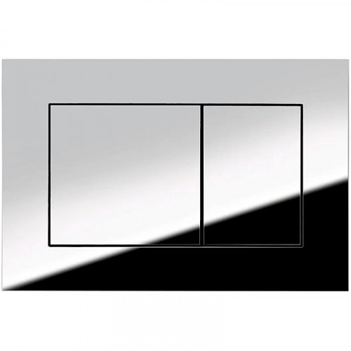 Инсталляция Tece Profil 9400412 для подвесного унитаза с кнопкой смыва Хром глянцевый пластик