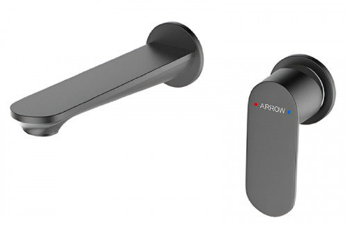 Смеситель для раковины Arrow ARM12848H цвет Черный матовый