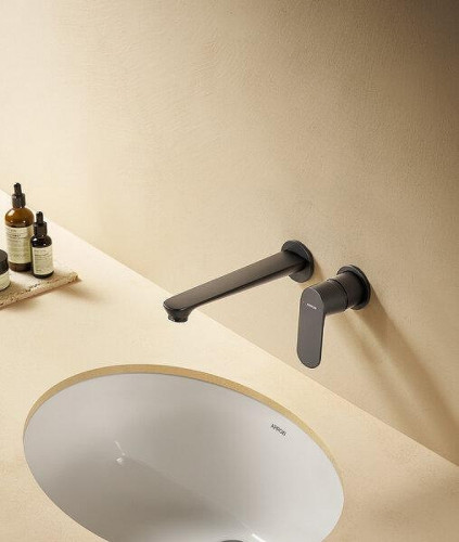 Смеситель для раковины Arrow ARM12848H цвет Черный матовый