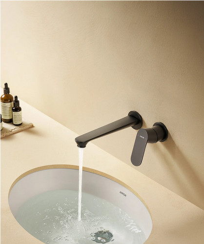 Смеситель для раковины Arrow ARM12848H цвет Черный матовый