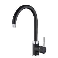 Смеситель для кухни Emar Quartz 3004.12 цвет Оникс