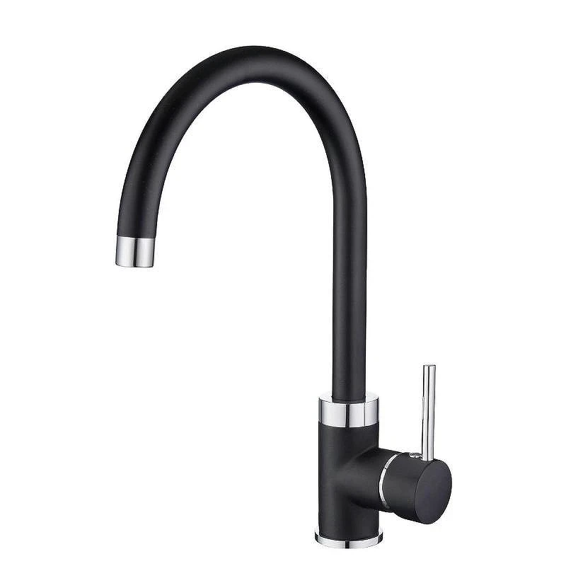 Смеситель для кухни Emar Quartz 3004.12 цвет Оникс