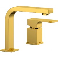 Смеситель для раковины Remer Absolute AU57DO Золото латунь