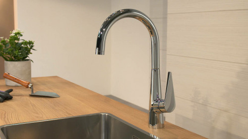Смеситель для кухни Hansgrohe Talis S 72810000 Хром латунь