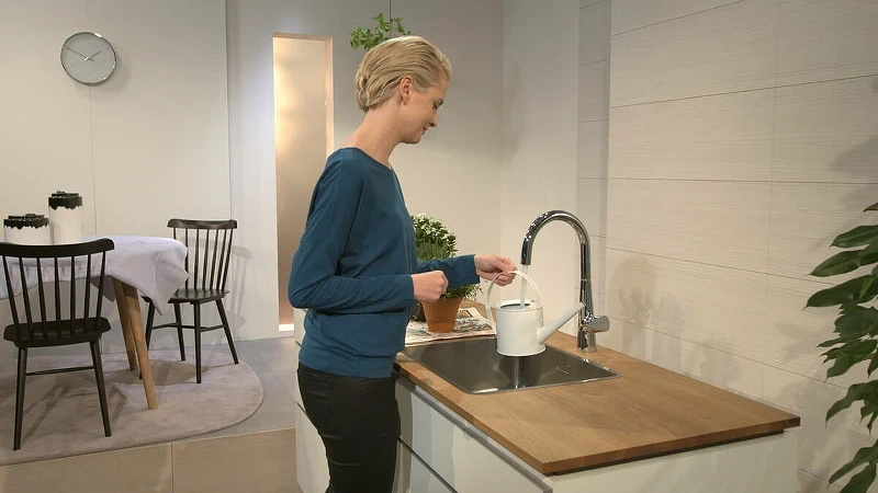 Смеситель для кухни Hansgrohe Talis S 72810000 Хром латунь