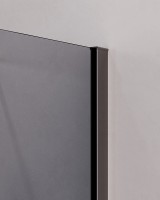 Душевой уголок Cezares Slider 80x80 SLIDER-A-2-70/80-GRIGIO-GM профиль Оружейная сталь стекло серое
