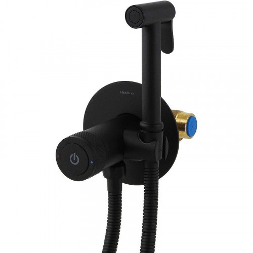 Гигиенический душ со смесителем Allen Brau Liberty 5.33005-31 Черный матовый