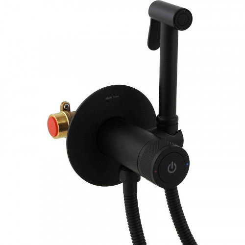 Гигиенический душ со смесителем Allen Brau Liberty 5.33005-31 Черный матовый