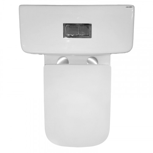 Унитаз компакт Azario Etereo Торнадо AZ-8203 цвет Белый с бачком и сиденьем Микролифт