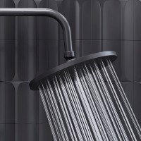 Верхний душ Damixa Jupiter 977050300 Черный матовый пластик