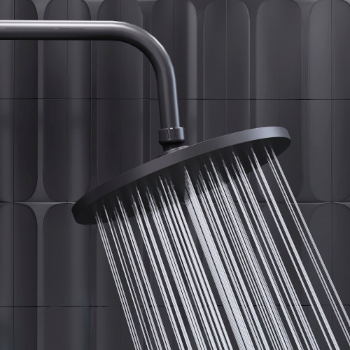 Верхний душ Damixa Jupiter 977050300 Черный матовый пластик