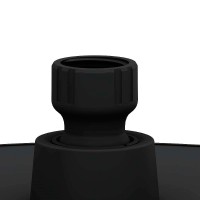 Верхний душ Damixa Jupiter 977050300 Черный матовый пластик