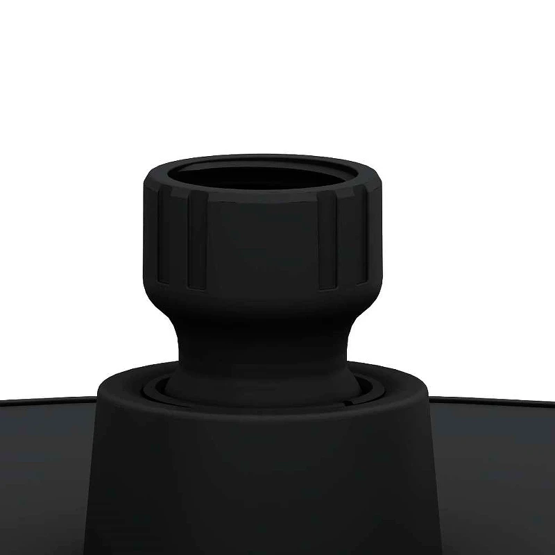 Верхний душ Damixa Jupiter 977050300 Черный матовый пластик