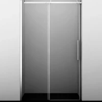Душевая дверь WasserKRAFT Dinkel 140 58R31 профиль Хром стекло прозрачное