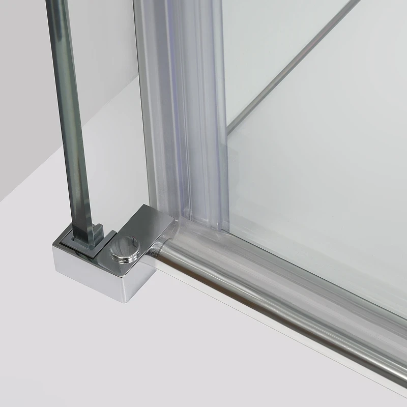 Душевая дверь WasserKRAFT Dinkel 140 58R31 профиль Хром стекло прозрачное