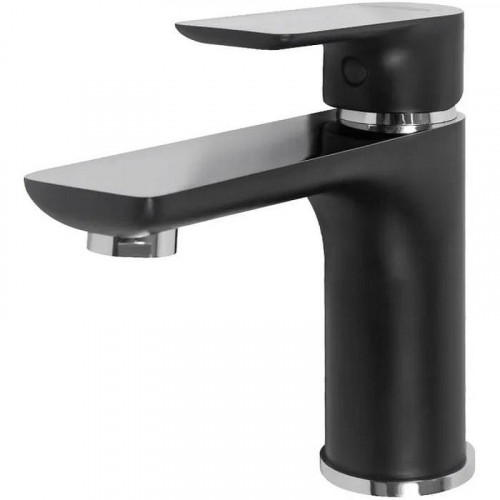 Комплект смесителей Hansberge Nordic H7099BC Черный матовый Хром