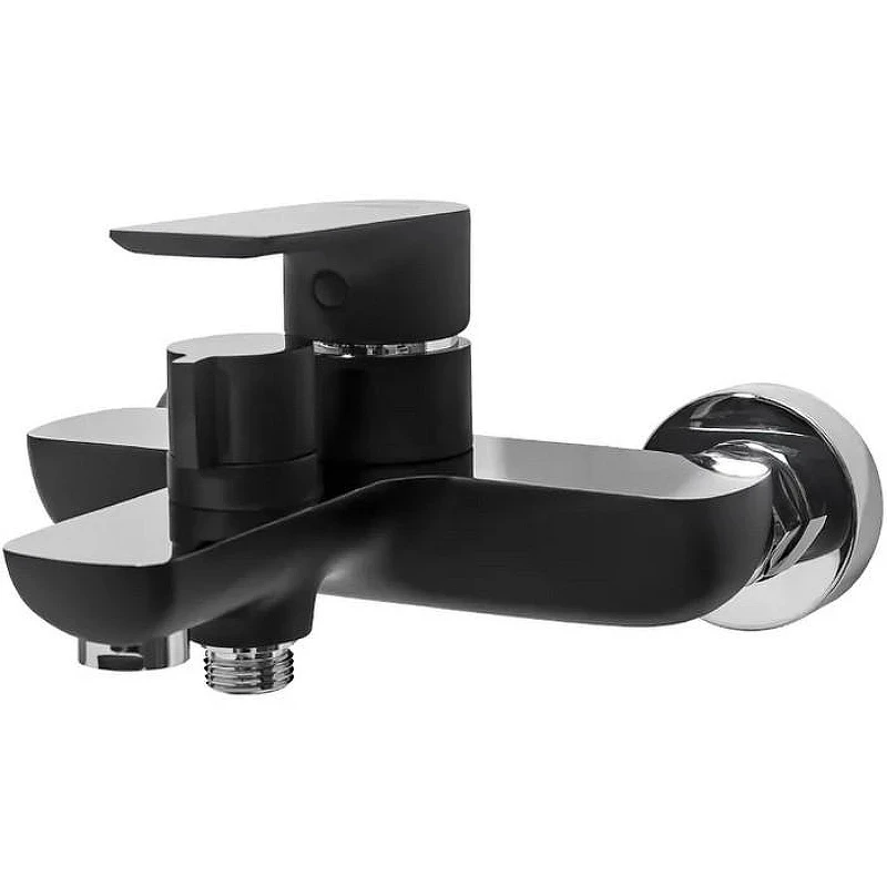 Комплект смесителей Hansberge Nordic H7099BC Черный матовый Хром
