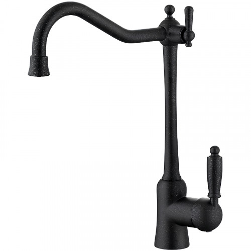 Смеситель для кухни Kaiser Vincent 31944-2 Черный мрамор латунь