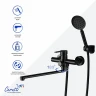 Смеситель для ванны Ceruttispa Овидио (Ovidio) VXLMB CT12086 12086 цвет Черный матовый