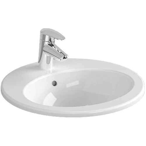Раковина встраиваемая сверху Vitra S20 43 5466B003-0001 Белая