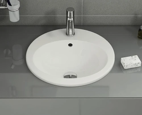 Раковина встраиваемая сверху Vitra S20 43 5466B003-0001 Белая