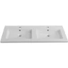 Тумба с раковиной Cezares Molveno 46 120 MOLVENO 46-120-2C-SO-2-BG+120 CZR-8070-120-2 подвесная Bianco Ghiaccio