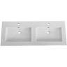 Тумба с раковиной Cezares Molveno 46 120 MOLVENO 46-120-2C-SO-2-BG+120 CZR-8070-120-2 подвесная Bianco Ghiaccio