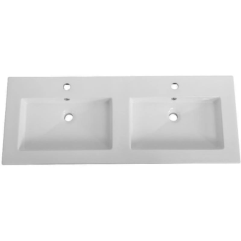 Тумба с раковиной Cezares Molveno 46 120 MOLVENO 46-120-2C-SO-2-BG+120 CZR-8070-120-2 подвесная Bianco Ghiaccio