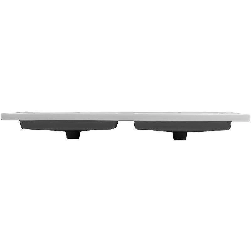 Тумба с раковиной Cezares Molveno 46 120 MOLVENO 46-120-2C-SO-2-BG+120 CZR-8070-120-2 подвесная Bianco Ghiaccio