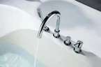 Смеситель на борт ванны Aquatek Европа AQ1348CR Хром латунь