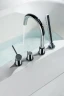 Смеситель на борт ванны Aquatek Европа AQ1348CR Хром латунь
