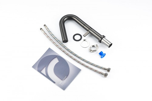 Смеситель для раковины Knotlor Elixir SS-30/GM цвет Вороненая сталь