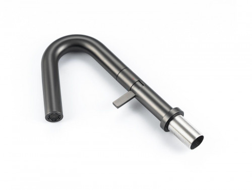 Смеситель для раковины Knotlor Elixir SS-30/GM цвет Вороненая сталь