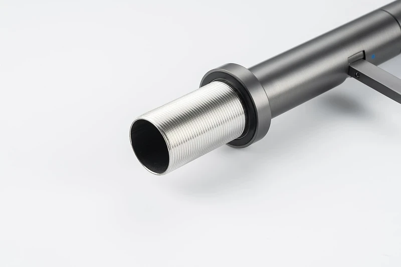 Смеситель для раковины Knotlor Elixir SS-30/GM цвет Вороненая сталь