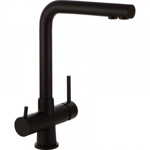 Смеситель для кухни Veragio Milano 30636 Черный матовый латунь