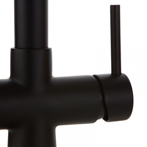 Смеситель для кухни Veragio Milano 30636 Черный матовый латунь