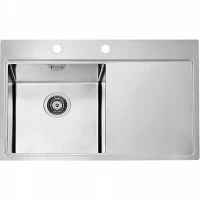 Кухонная мойка Alveus Pure 40L KMB-90 790x525 1103610 Брашированная сталь нержавеющая сталь встраиваемый