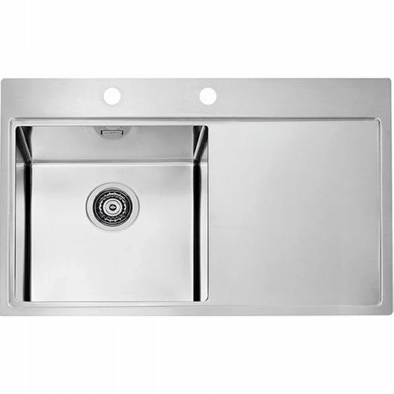 Кухонная мойка Alveus Pure 40L KMB-90 790x525 1103610 Брашированная сталь нержавеющая сталь встраиваемый