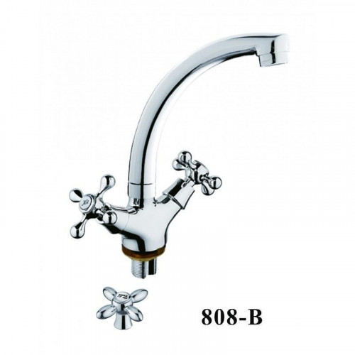 Смеситель для кухни D-Lin D153808-B цвет  Хром