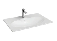 Раковина встраиваемая сверху Isvea SistemaX 81 10SX50080 цвет Белый