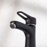 Смеситель для раковины Ростовская Мануфактура Сантехники SL77BL-001F Черный
