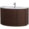 Тумба под раковину Cezares Eden 90 55070 подвесная Rovere scuro Soft МДФ / ЛДСП