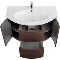 Тумба под раковину Cezares Eden 90 55070 подвесная Rovere scuro Soft МДФ / ЛДСП