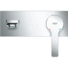 Смеситель для раковины Grohe Lineare 23444001 Хром латунь встраиваемый