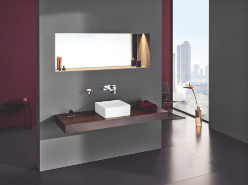 Смеситель для раковины Grohe Lineare 23444001 Хром латунь встраиваемый