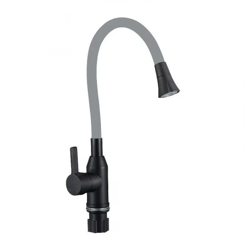 Смеситель для кухни Fmark FS8277H-04 цвет Черный Серый