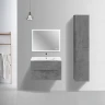 Тумба под раковину Vincea Mia Slim 80 VMC-2MC800S1BT подвесная Beton МДФ / ЛДСП
