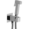 Душевая система Paffoni Elle KITZEL015CR/M с гигиеническим душем Хром латунь встраиваемый